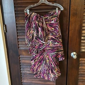 BCBG STRAPLESS DRESS